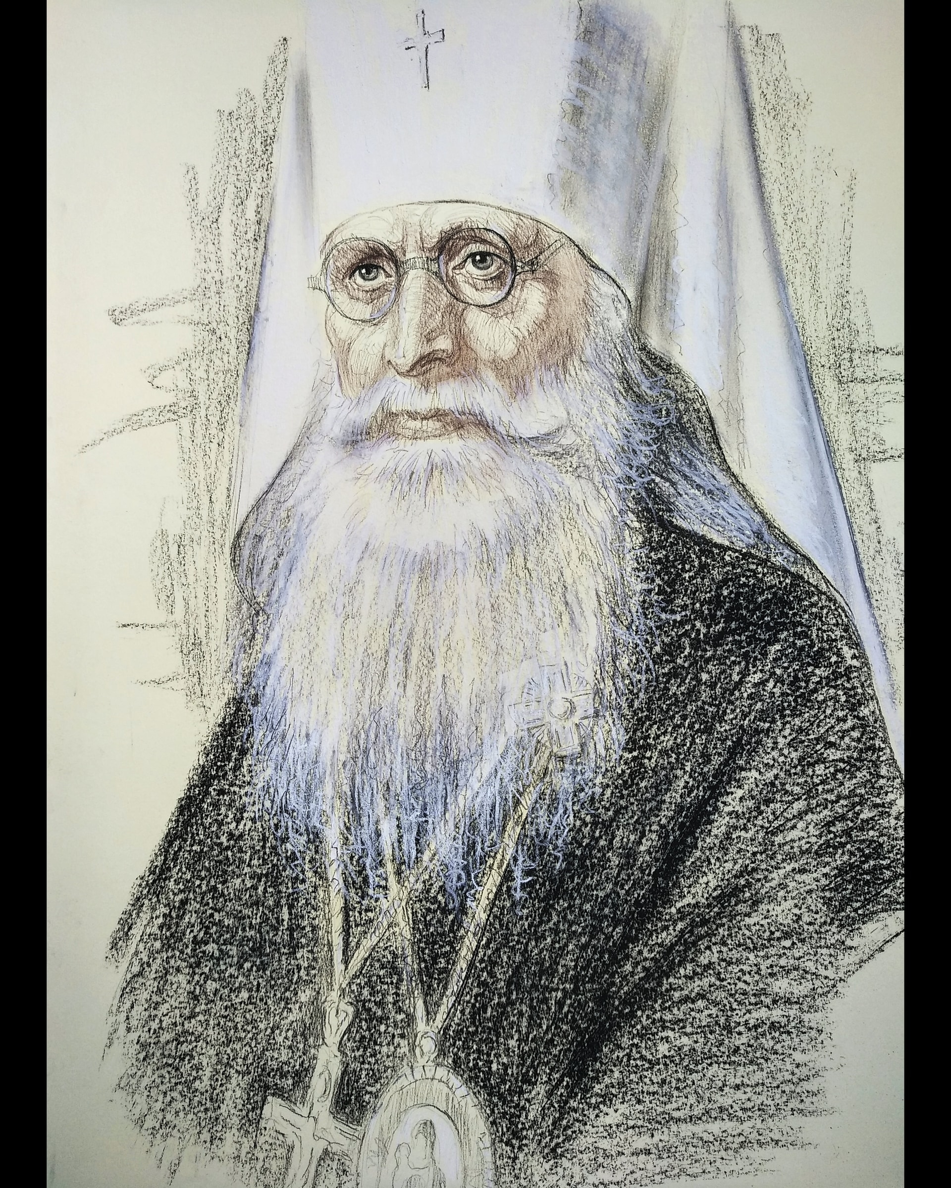 Портрет митрополита Серафима (Ляде)