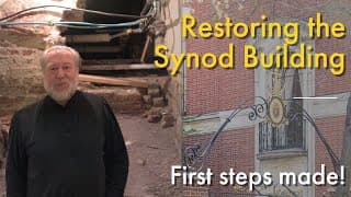 Restoring the Synod building: The first steps