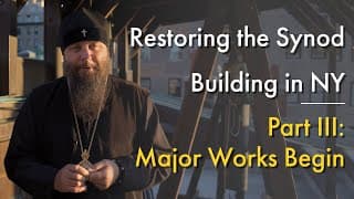 Restoring the Synod Building in New York. Part III: Major works begin.